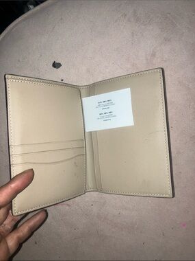 Coach Leather Bifold Card Wallet